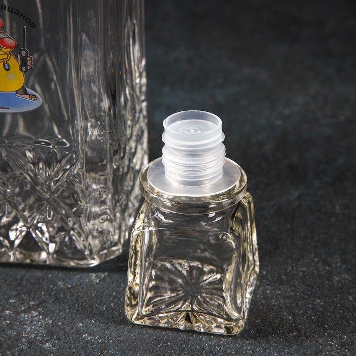 Набор питьевой «Приколы», 7 предметов: графин 500 мл, стопки 50 мл, 6 шт Набор питьевой «Приколы», 7 предметов: графин 500 мл, стопки 50 мл, 6 шт