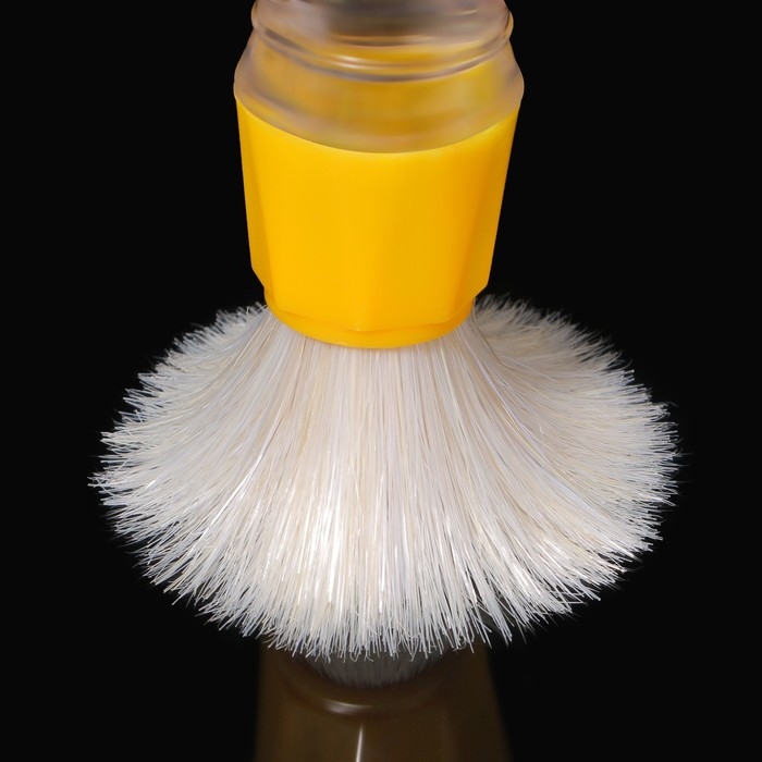 Помазок для бритья, пластиковый, цвет МИКС Помазок для бритья, пластиковый, цвет МИКС