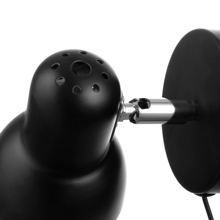 Бра с проводом  Бра с проводом "Севантос" Е27 40Вт черный 9х9х14 см