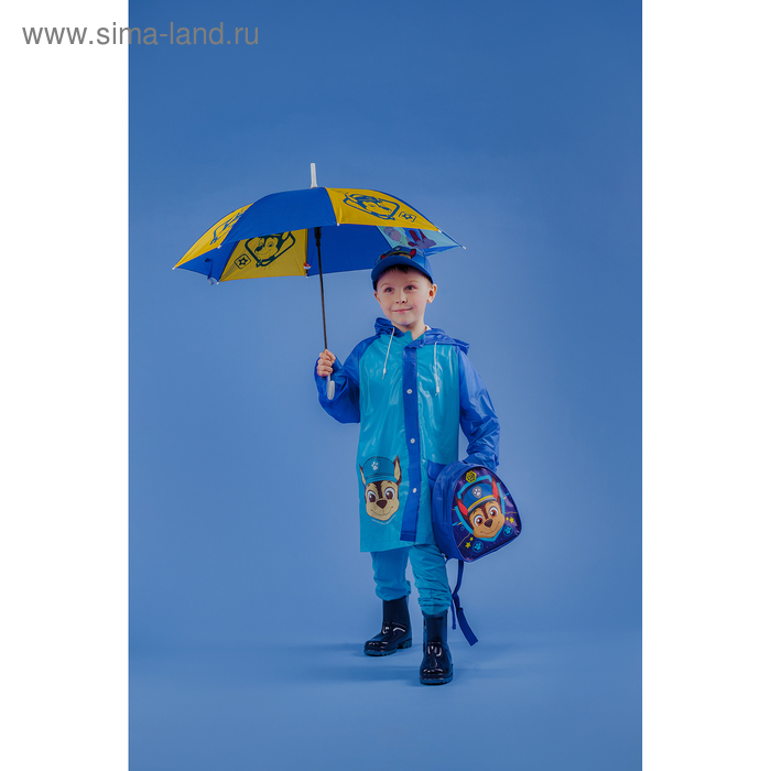 Дождевик детский, размер S, 92-98 см, Щенячий патруль Дождевик детский, размер S, 92-98 см, Щенячий патруль