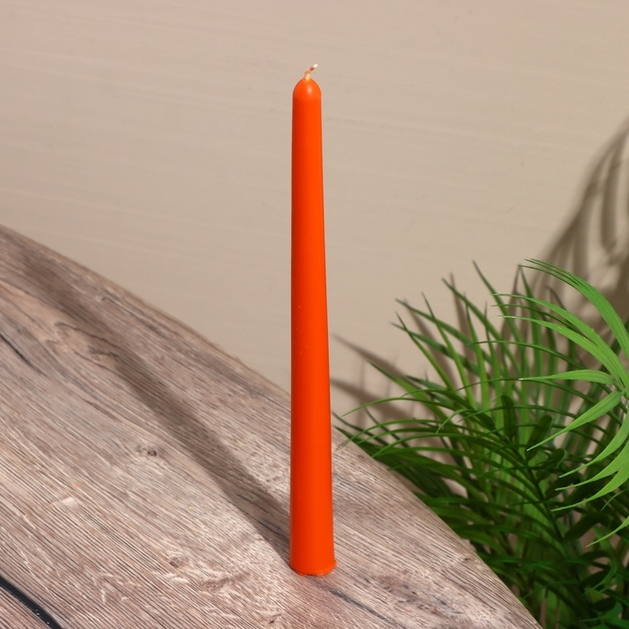 Свеча тонкая 2х2х25 см, соевый воск МИКС Свеча тонкая 2х2х25 см, соевый воск МИКС