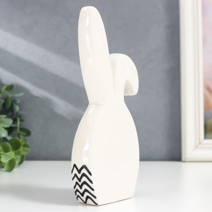 Сувенир керамика Сувенир керамика "Зая в волнах" 8х2,4х17,8 см