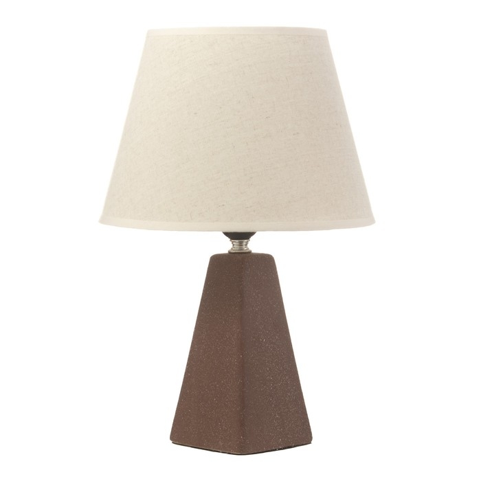 Настольная лампа Настольная лампа "Альберта" Е27 40Вт шоколадный 25х25х36см RISALUX