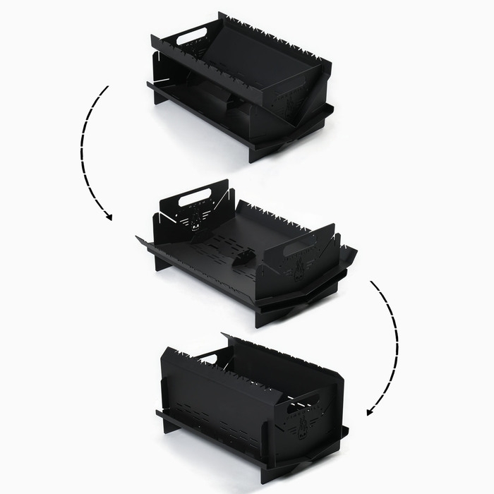 Костровая чаша 3 мм, 56 х 26,5 х 37,3 см Костровая чаша 3 мм, 56 х 26,5 х 37,3 см