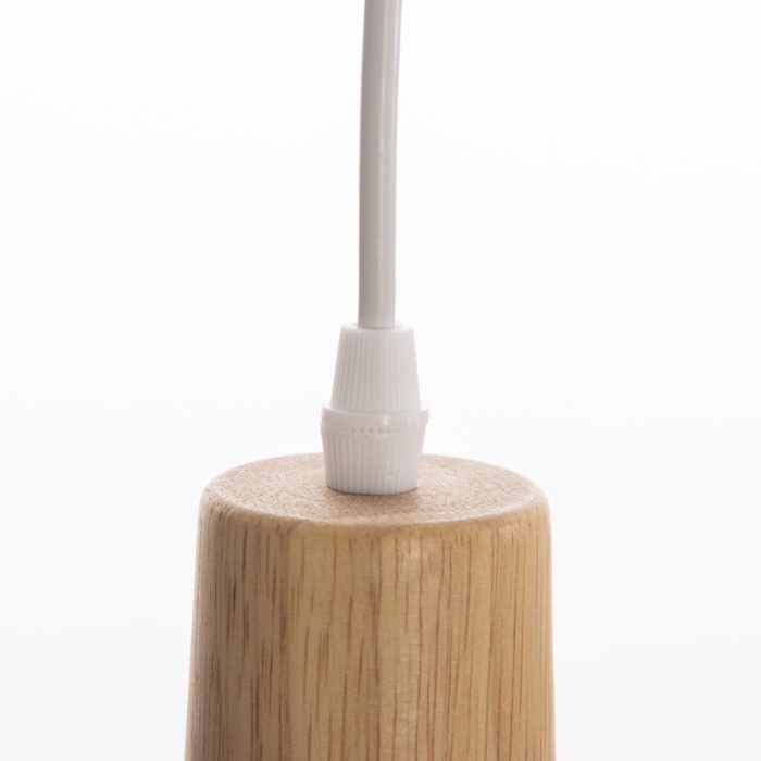 Светильник подвесной "Клауд" цилиндр2 1х40Вт Е27 белый 5х6,5х95см