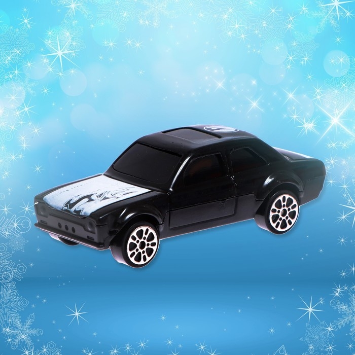 Новогодний шар с игрушкой «Машинка» Новогодний шар с игрушкой «Машинка»