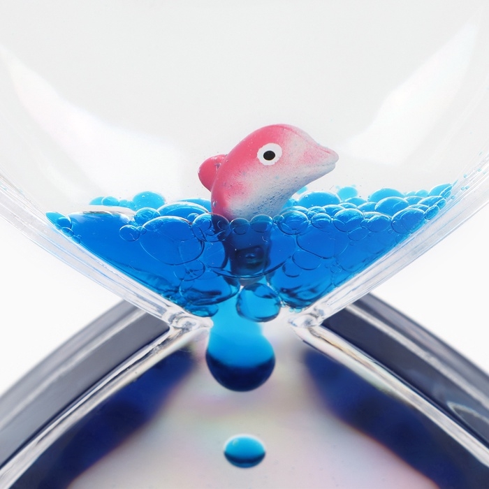 Гелевые часы, антистресс, 13 х 7.7 х 2.2 см, синие Гелевые часы, антистресс, 13 х 7.7 х 2.2 см, синие