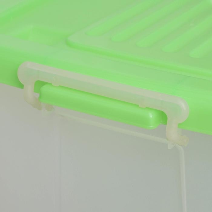 Ящик для хранения с крышкой Darel-box, 75 л, 70×49×37 см, цвет МИКС Ящик для хранения с крышкой Darel-box, 75 л, 70×49×37 см, цвет МИКС