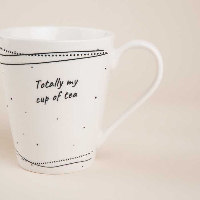 Набор кружек фарфоровых SL Home «Милый дом», 350 мл, цвет белый Набор кружек фарфоровых SL Home «Милый дом», 350 мл, цвет белый