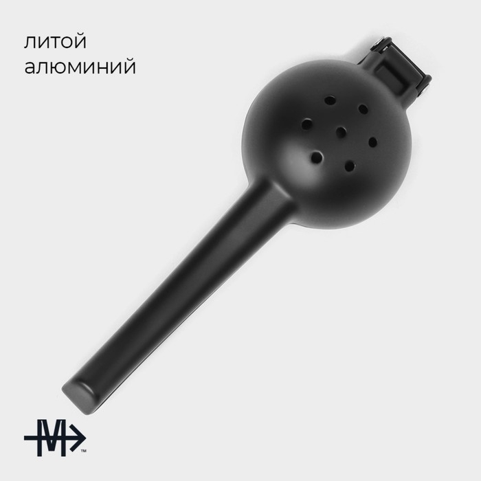 Пресс для цитрусовых Magistro Alum black, цвет чёрный Пресс для цитрусовых Magistro Alum black, цвет чёрный