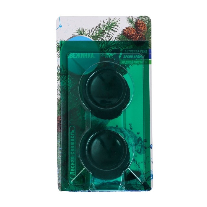 Таблетка для сливного бачка Свежинка  Таблетка для сливного бачка Свежинка "Хвоя", 40 г, 2 шт