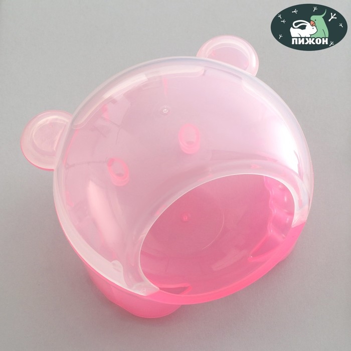 Туалет Туалет "Мышь" ,11 х 11,5 х 7,8 см, розовый