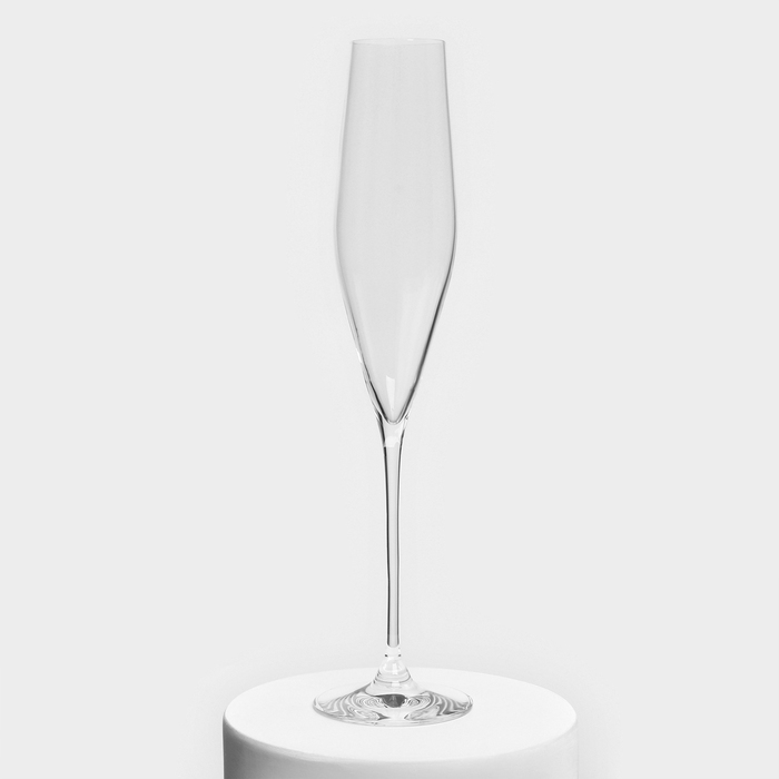 Набор бокалов для шампанского Swan, 190 мл, хрустальное стекло, 6 шт Набор бокалов для шампанского Swan, 190 мл, хрустальное стекло, 6 шт