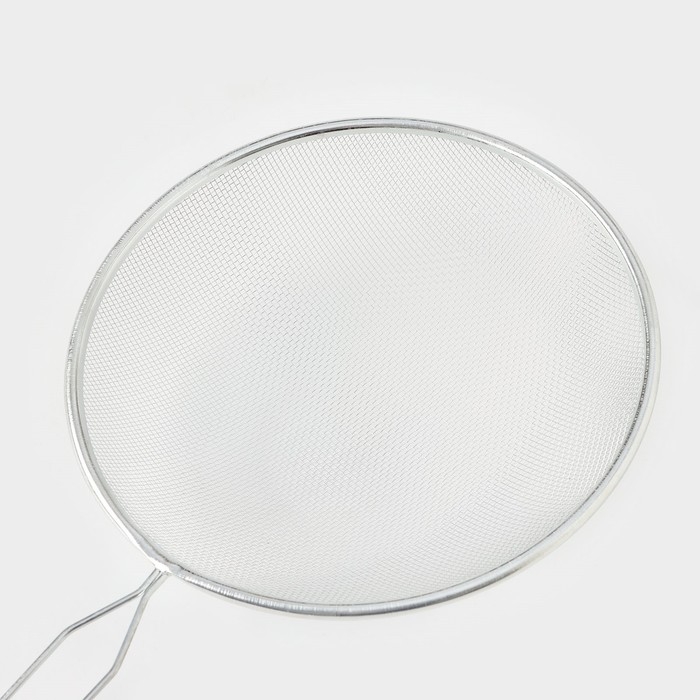 Сито для просеивания Доляна «Помощник», d=18 см, цвет серебристый Сито для просеивания Доляна «Помощник», d=18 см, цвет серебристый