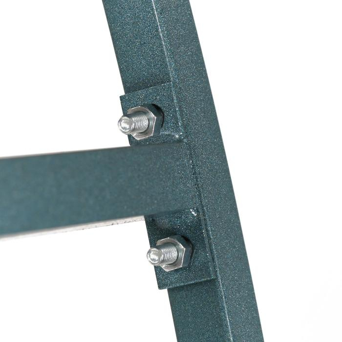 Теплица (каркас), 4 × 3 × 2 м, металл, профиль 20 × 20 мм, шаг дуги 1 м, без поликарбоната Теплица (каркас), 4 × 3 × 2 м, металл, профиль 20 × 20 мм, шаг дуги 1 м, без поликарбоната