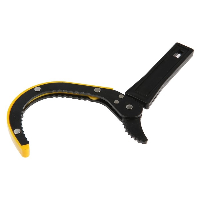 Съемник масляного фильтра ТУНДРА, тип  Съемник масляного фильтра ТУНДРА, тип "серп", 75 - 95 мм