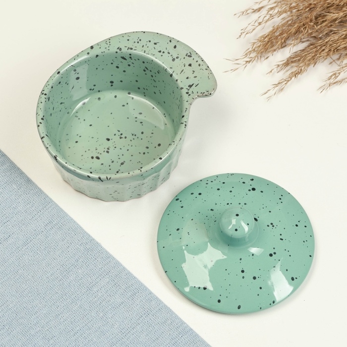 Кокотница  Кокотница "Ностальгия" с крышкой 0,2л / 12х8см, гармония