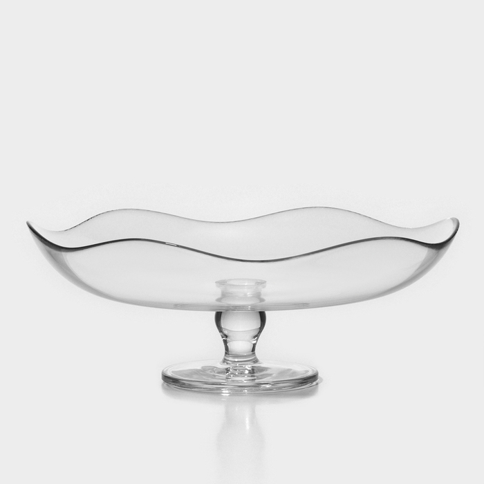 Блюдо на ножке стеклянное Toskana, d=30,3 см Блюдо на ножке стеклянное Toskana, d=30,3 см