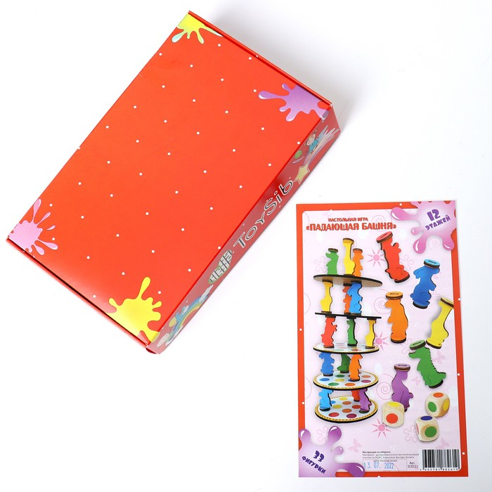 Настольная игра «Падающая башня»