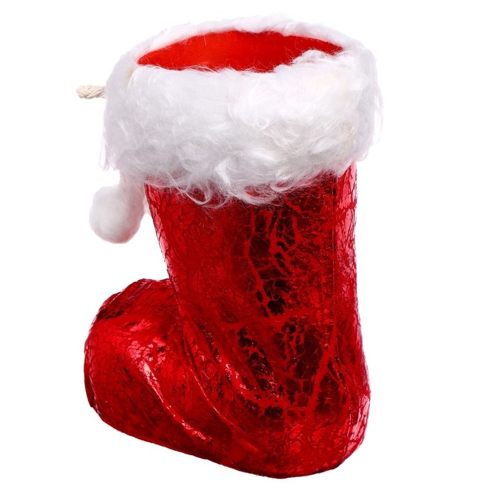 Конфетница «Сапожок», цвет красный Конфетница «Сапожок», цвет красный