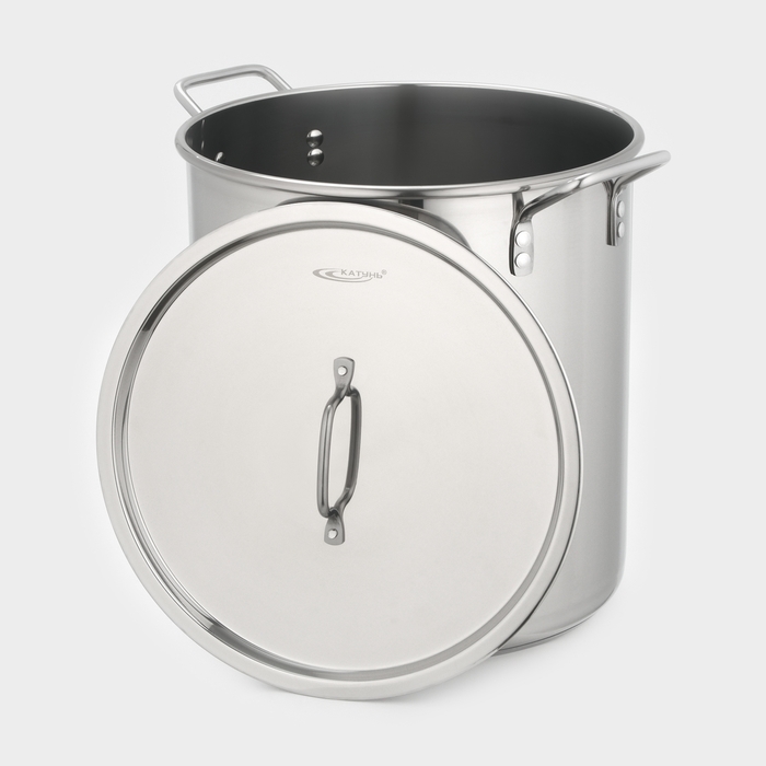 Котёл «Общепит», 30 л, d=35 см, h=35.5 см, капсульное дно, индукция Котёл «Общепит», 30 л, d=35 см, h=35.5 см, капсульное дно, индукция