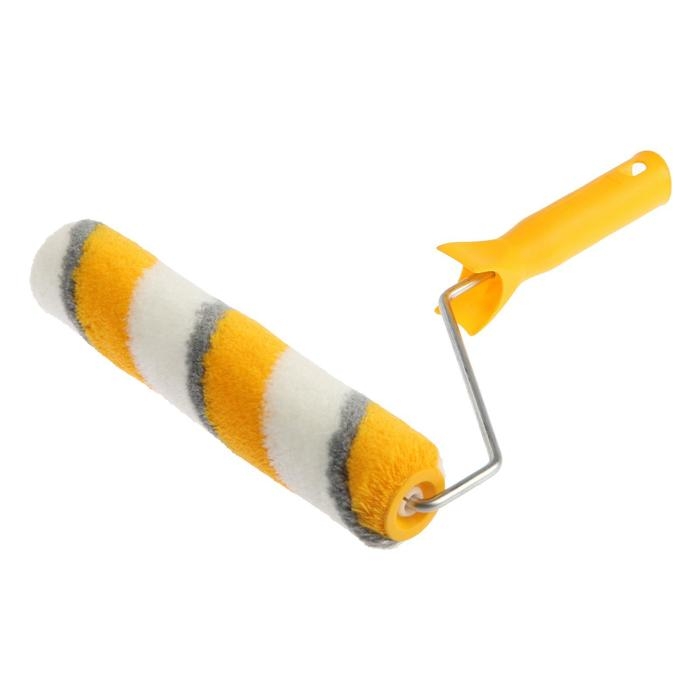 Валик  Валик "АКОР" Эксперт, полиакрил, 240 мм, ручка d=6 мм, D=40 мм, ворс 12 мм, для эмали