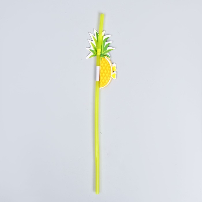 Трубочка для коктейля «Ананас», набор 12 шт. Трубочка для коктейля «Ананас», набор 12 шт.
