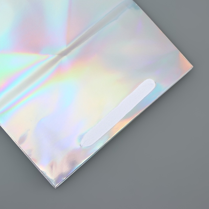 Пакет для торта с квадратным дном, голографический, 25 х 25 х 25 см Пакет для торта с квадратным дном, голографический, 25 х 25 х 25 см