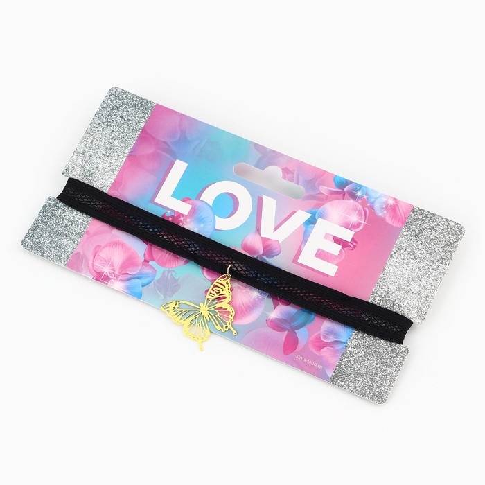 Чокер на шею «Love», 35 см Чокер на шею «Love», 35 см