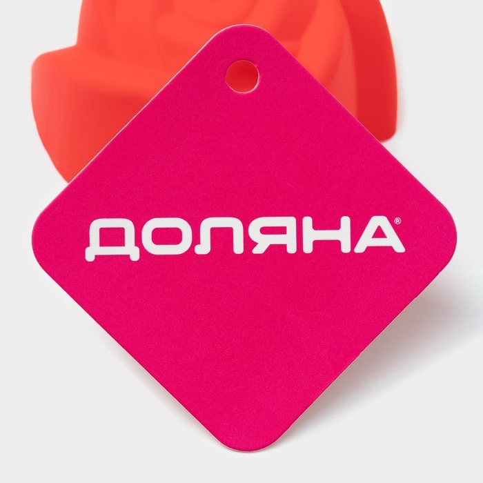 Набор форм для выпечки Доляна «Розочки», силикон, 7×3,5 см, 6 шт, цвет МИКС Набор форм для выпечки Доляна «Розочки», силикон, 7×3,5 см, 6 шт, цвет МИКС