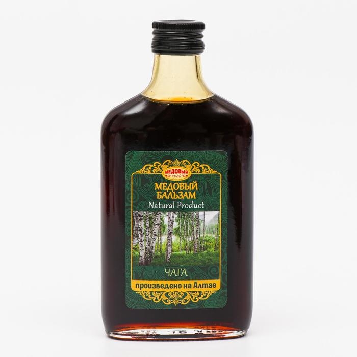 Медовый бальзам «Чага» алтайский, 250 мл Медовый бальзам «Чага» алтайский, 250 мл