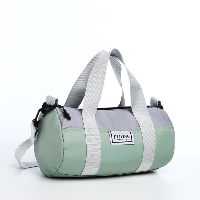 Сумка молодёжная на молнии, цвет зелёный Сумка молодёжная на молнии, цвет зелёный