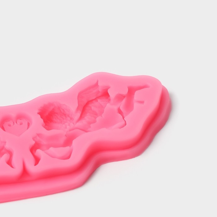 Молд Доляна «Ангелы», силикон, 16×5,5×1 см, цвет МИКС Молд Доляна «Ангелы», силикон, 16×5,5×1 см, цвет МИКС