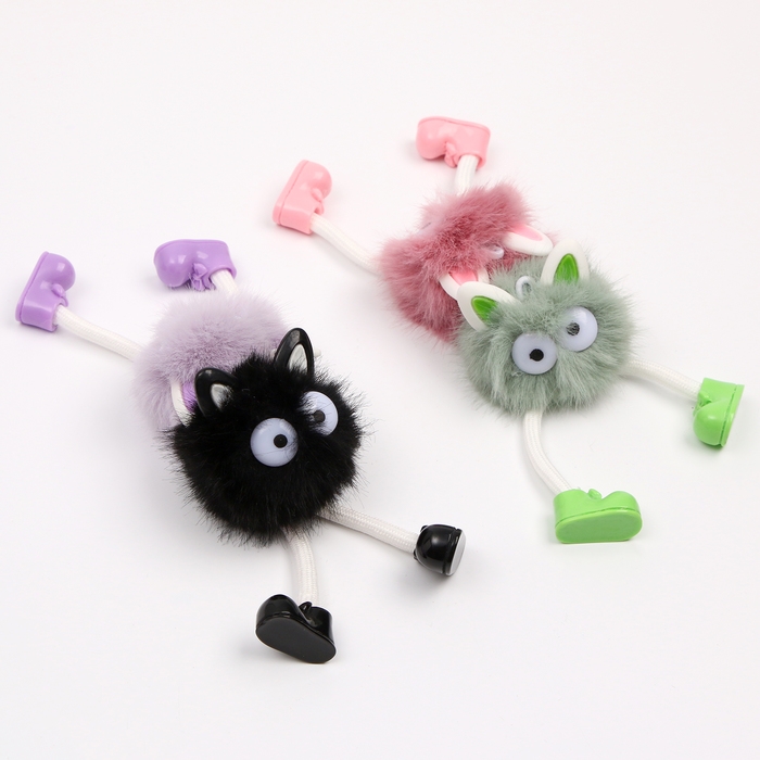 Мягкий магнит «Пушистик», 5 см, цвет МИКС Мягкий магнит «Пушистик», 5 см, цвет МИКС