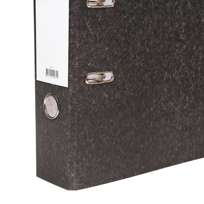 Папка-регистратор А4, 70 мм, ErichKrause Basic, собранная, мраморная, этикетка на корешке, серая, вместимость 450 листов Папка-регистратор А4, 70 мм, ErichKrause Basic, собранная, мраморная, этикетка на корешке, серая, вместимость 450 листов