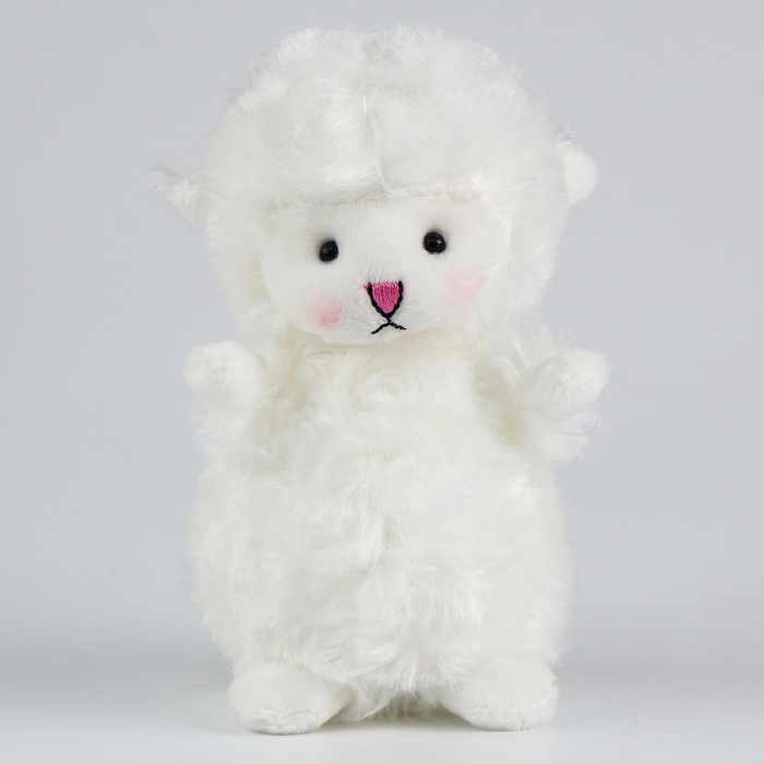 Мягкая игрушка в шоубоксе  Мягкая игрушка в шоубоксе "Овечка"