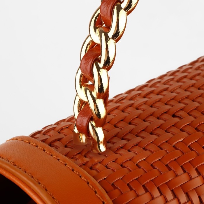 Ручка для сумки, металлическая, с винтами для крепления, 12,8 × 6,5 см, цвет золотой/коричневый Ручка для сумки, металлическая, с винтами для крепления, 12,8 × 6,5 см, цвет золотой/коричневый