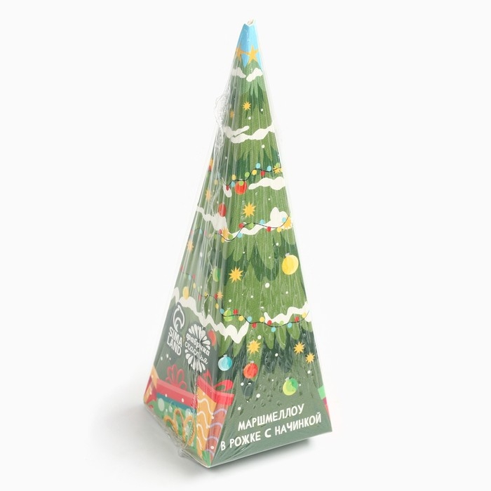 Новый год! Маршмеллоу в коробке, с клубничным вкусом «Ёлка», 13 г Новый год! Маршмеллоу в коробке, с клубничным вкусом «Ёлка», 13 г
