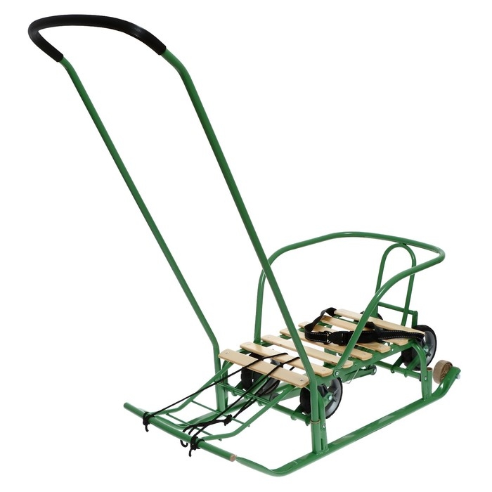 Санки «Тимка 5 универсал», цвет оливковый Санки «Тимка 5 универсал», цвет оливковый