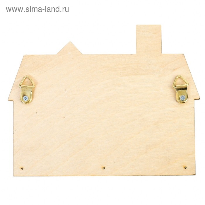 Ключница настенная «Милый дом», 17 х 13,5 см. Ключница настенная «Милый дом», 17 х 13,5 см.