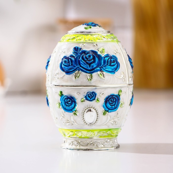 Подставка под зубочистки «Яйцо», 11×8 см, цвет белый Подставка под зубочистки «Яйцо», 11×8 см, цвет белый