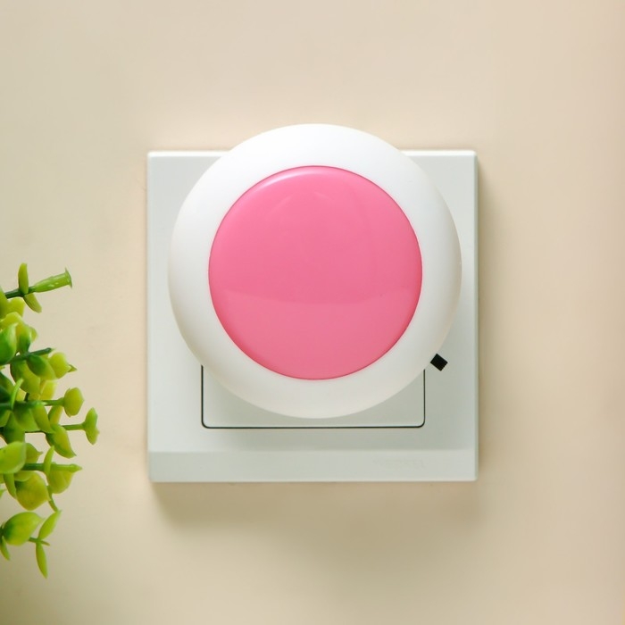 Ночник Ночник "Солнышко" LED МИКС 7,7x2x7,7 см RISALUX