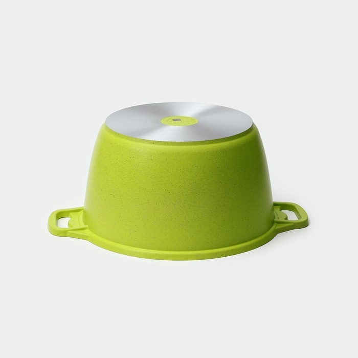 Кастрюля Trendy style, 6 л, антипригарное покрытие, цвет зелёный Кастрюля Trendy style, 6 л, антипригарное покрытие, цвет зелёный