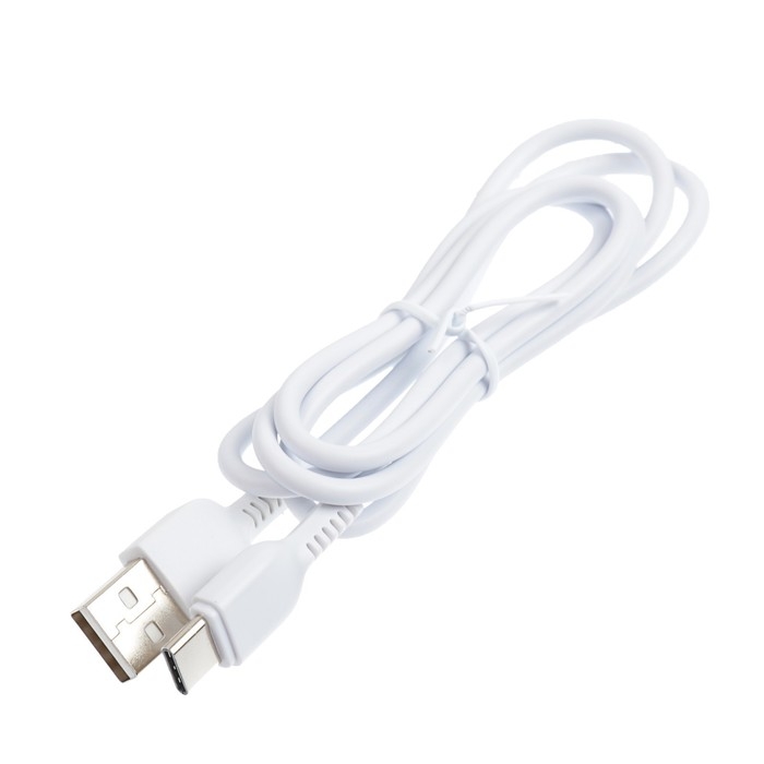 Кабель Hoco X20, Type-C - USB, 3 А, 1 м, PVC оплетка, белый