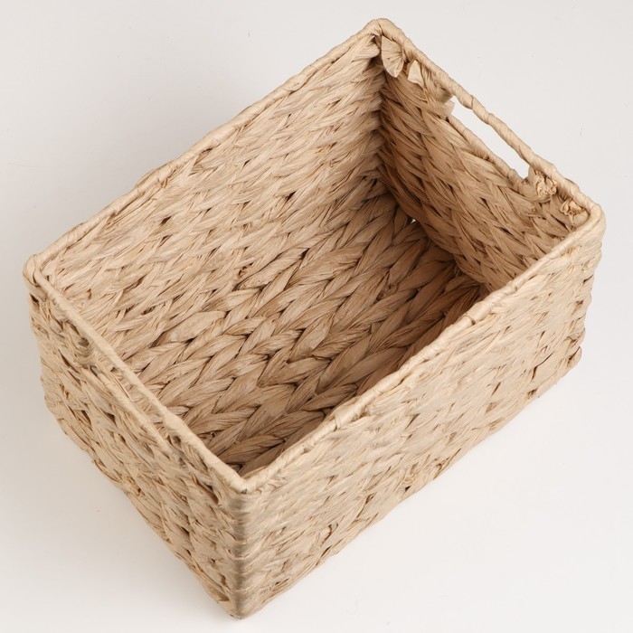 Корзина стеллажная Корзина стеллажная "Колос", 31х22х19 см, бежеый