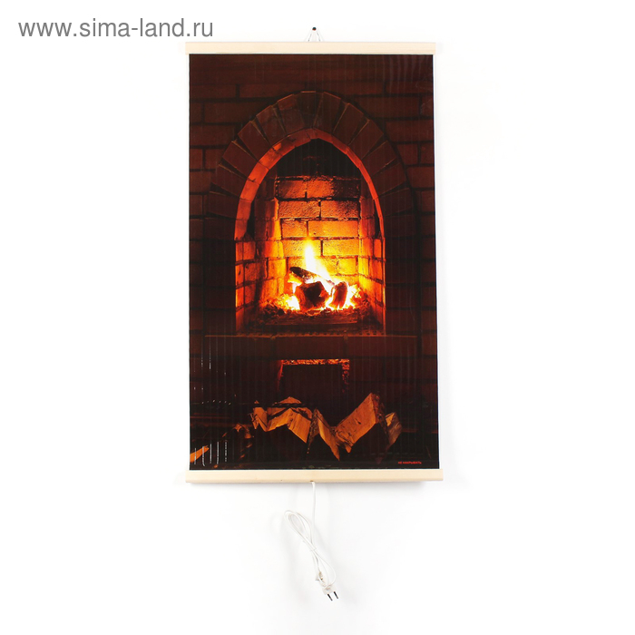 Обогреватель  Обогреватель "Тепло Крыма" 448/2 Каменный камин, инфракрасный, 400 Вт, 15 м²