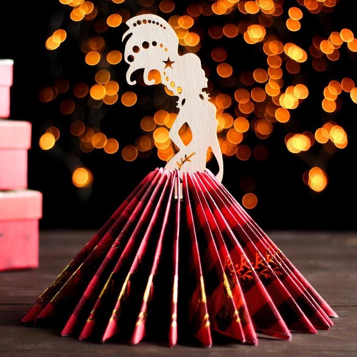 Салфетница деревянная «Сирена», 25×13×13 см Салфетница деревянная «Сирена», 25×13×13 см