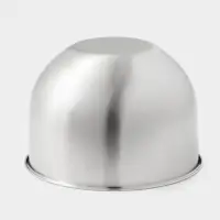 Миска, 1.4 л, d=17 см, с мерной шкалой, нержавеющая сталь