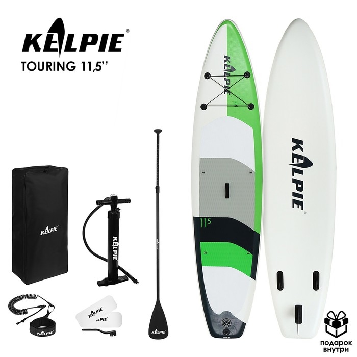 SUP доска надувная TOURING KELPIE 11.5 SUP доска надувная TOURING KELPIE 11.5", 347х80х15 см