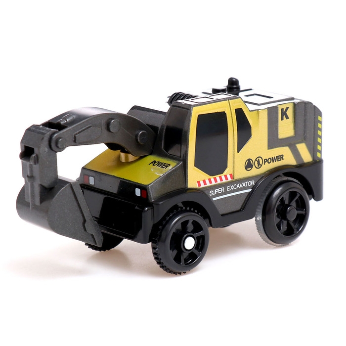 Автотрек «Стройка», с машинкой, краном и фигурками, работает от батареек Автотрек «Стройка», с машинкой, краном и фигурками, работает от батареек